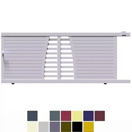 BIKI est le portail coulissant aluminium haut de gamme qu'il vous faut avoir chez vous avoir chez vous