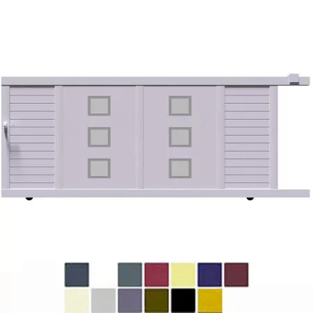 Dans la catégorie haut de gamme pro voici le Portail ARSE Coulissant Moderne et esthétique à Prix Bas