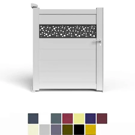 Le trés beau BALERE version portillon aluminium haut de gamme