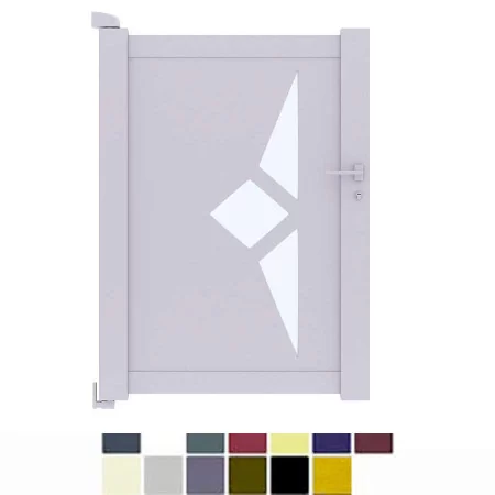 Le portillon aluminium SCILL HAUT DE GAMME vous attends à prix discount direct fabricant