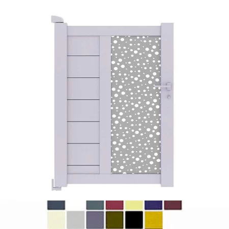 Notre Portillon tout alu le Portillon Alu BARBUDA est livré chez vous à Prix Bas