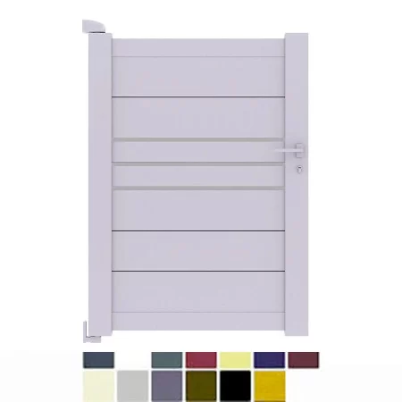 Venez vite commander votre Portillon Aluminium DEVON à Prix Direct Usine