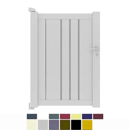 Il est magnifique le portillon BAFFIN à prix discount tout en profil aluminium