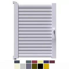 Portillon en aluminium au prix le plus bas du marché haut de gamme à prix pas cher 2