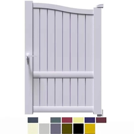 Portillon en aluminium classique MARA pas cher et haut de gamme livré chez vous depuis l'atelier
