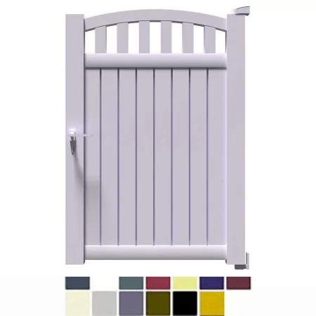 Choisissez votre portillon aluminium battant à 1 vantail ARA au meilleur prix ici livré directement chez vous depuis l'atelier