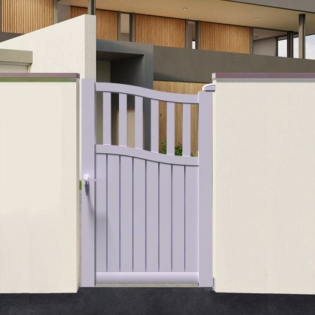 portillon aluminium disponible en de nombreuses teintes RAL à prix bas