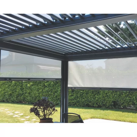 Store Toile Vertical Pergola