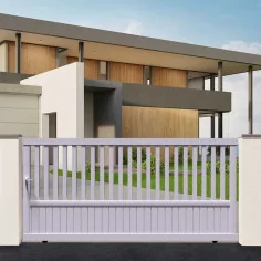 Portail coulissant aluminium de 2m50 à 5m modèle KIN ajourée ! PRIX