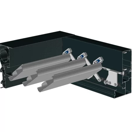 ouverture lames aluminium pergola bioclimatique repliable