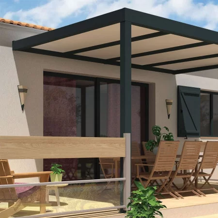 Acheter pergola toit plat top lucia à prix direct usine