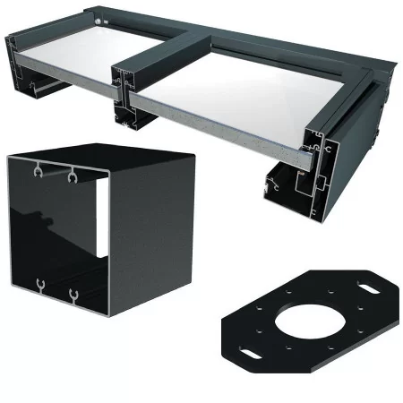 détails techniques de la Pergola Toit Fixe top Lucia à Prix Direct Fabricant