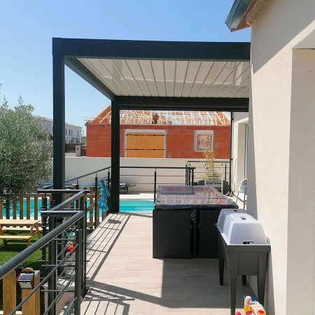 haute qualité cette Pergola Bio h3 à Lames Orientables