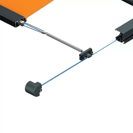 Vue rapprochée pour Pergola Toile Solaire à Prix Direct Usine