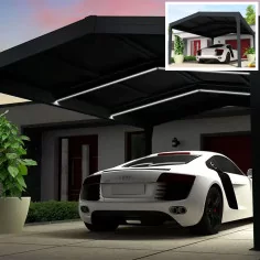 abris de voiture solaire carport solaire photovoltaïque