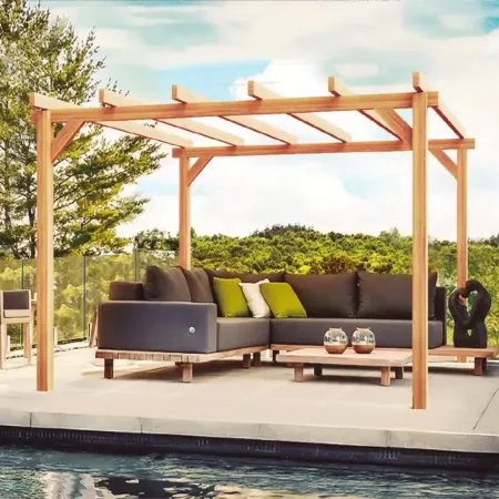 Meilleur pergola bois qualité prix imbattable