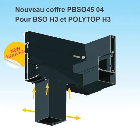 détail haut pergola bio alu pas cher