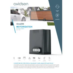 Motorisation pour grand portail coulissant OREA 550