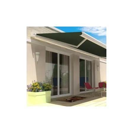 Store Banne Blanc avec toile professionnelle