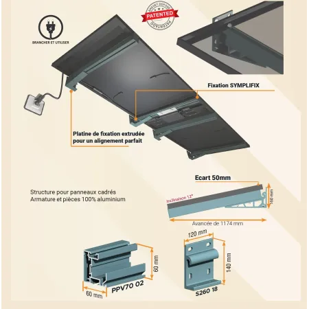 Devis En ligne Auvent Solaire