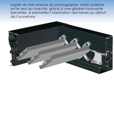Manoeuvrte simple et efficace des lames alu