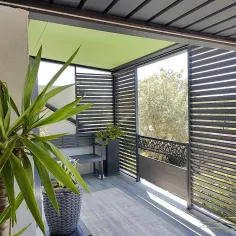 Voici pour vous la Pergola Toile Enroulante Sur Mesure 2