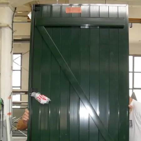Volet Battant Isolé Vert