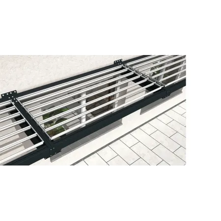 Auvent Bio Ouverture des Lames Aluminium