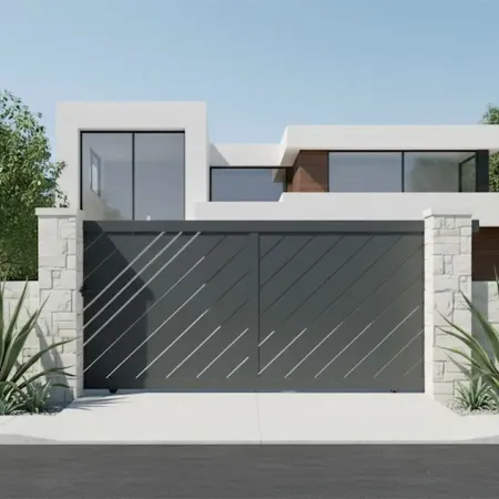 Portail Lesm Coulissant Aluminium