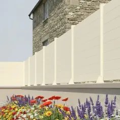 Cloture Beige en Aluminium Qualité Française haut de Gamme