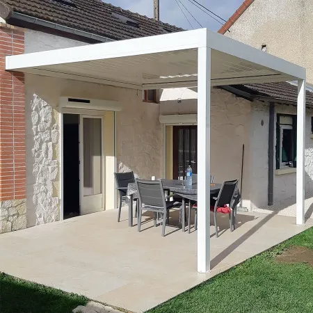 Trés belle réalisation de Pergola Bio H2