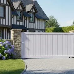 Commandez ici votre Portail Coulissant Alu Haut de Gamme 2