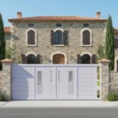 Ral 7016 le gris que tous veulent pour le Portail Coulissant Aluminium Diome 2