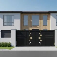 Tout Noir notre Coulissant en Alu Haut de Gamme Som