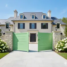 Voici le Portail Battant en Alu Standard en 3m50 2