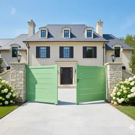 Découvrez ici le Portail Battant en Aluminium Haut de Gamme TAY