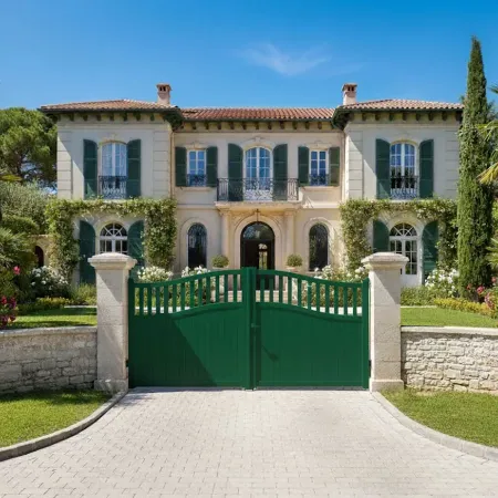 Tout en RAL Vert le Battant à 2 Vantaux Toc