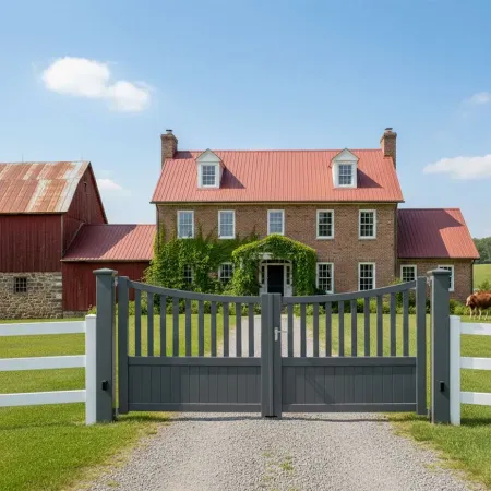 Gris standard de la palette RAL le Portail Battant au Meilleur prix de France