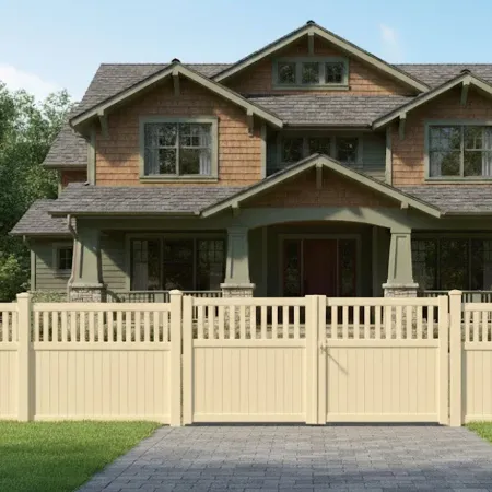 Portail 100% Aluminium Battant à 2 Vantaux