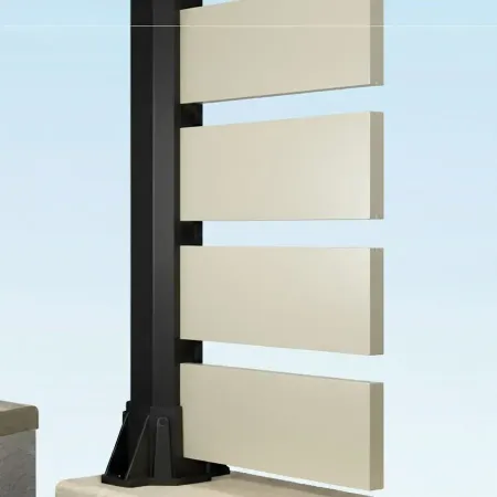 Toute RAL Beige est notre Cloture Brise Vue en Alu à Prix Bas