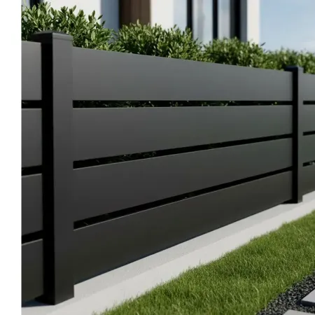 Lames Alu Horizontales RAL 9005 Noir à Tarif Pro