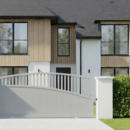 100 % Aluminium le Portail Coulissant à Prix Discount