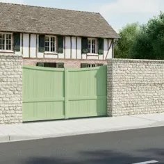 Splendide Portail Aluminium Coulissant à Prix Bas