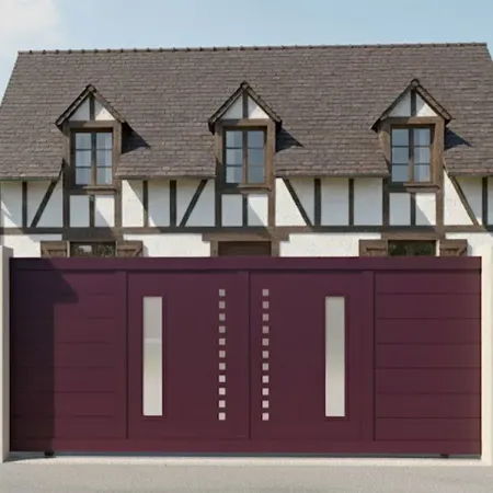 Portail Coulissant Tout en Aluminium