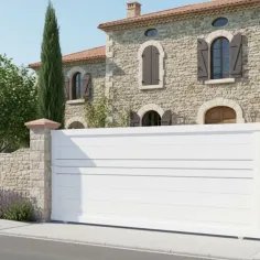 En Marron Brun ce modéle Devon de Coulissant Alu 2