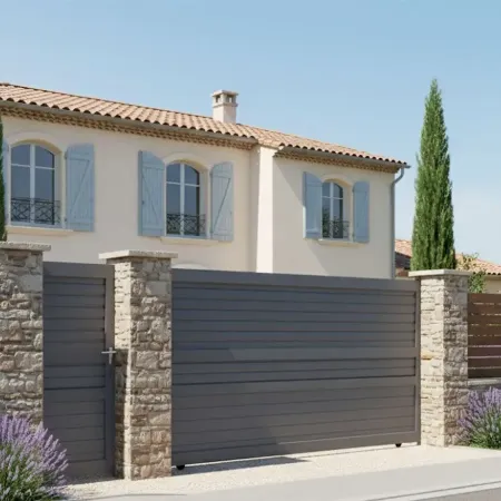 Portail Coulissant en Aluminium modèle Dad