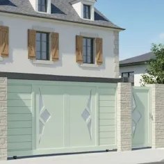 Le Modèle Scill est un Portail Aluminium Haut de Gamme Coulissant