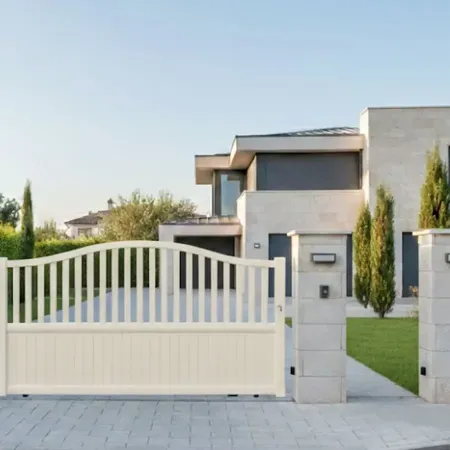 Regardez les détails du Portail Coulissant Aluminium 1 Vantail