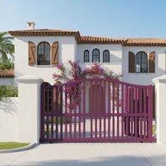 voici le Portail Coulissant 4m Avec Motorisation Pas Cher 2