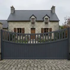 Tout Blanc Le Portail Coulissant BEN direct fabricant à chez vous 2